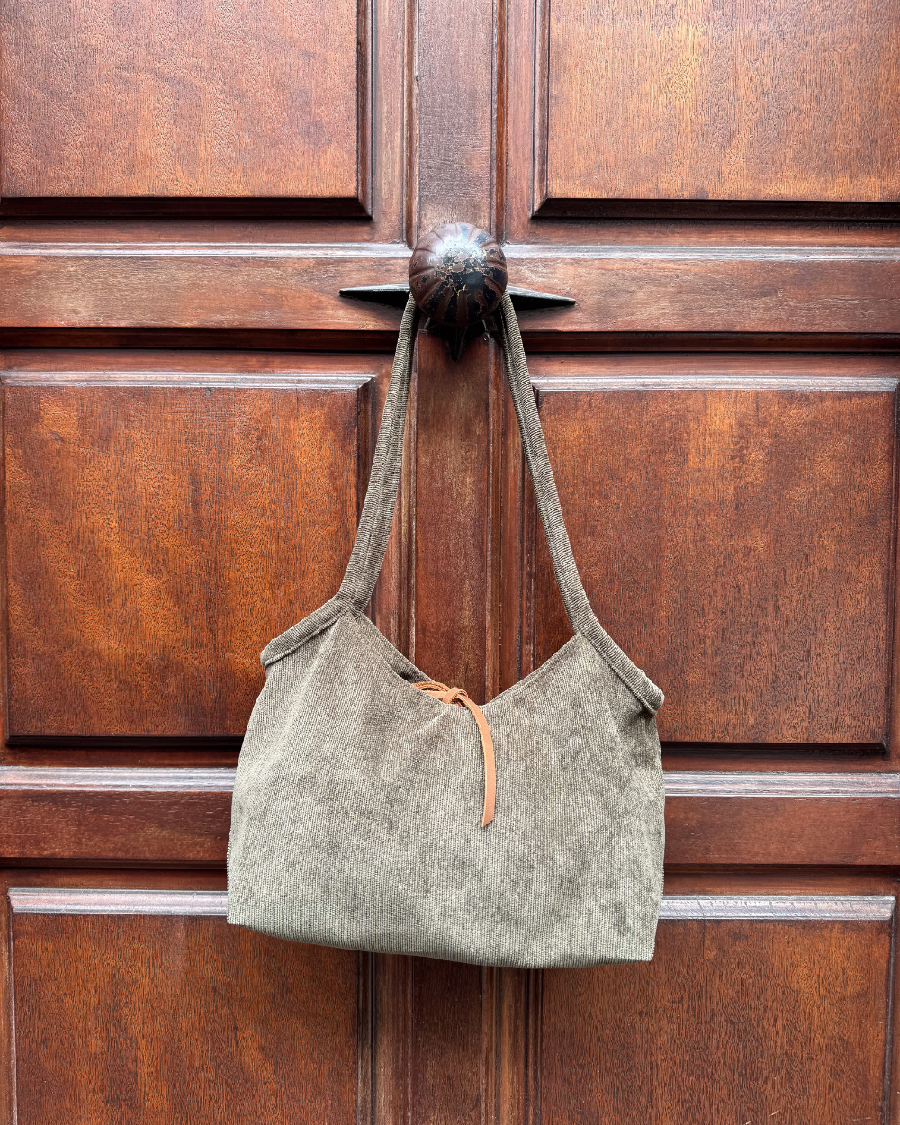 Sac Complice - Côtelé Kaki